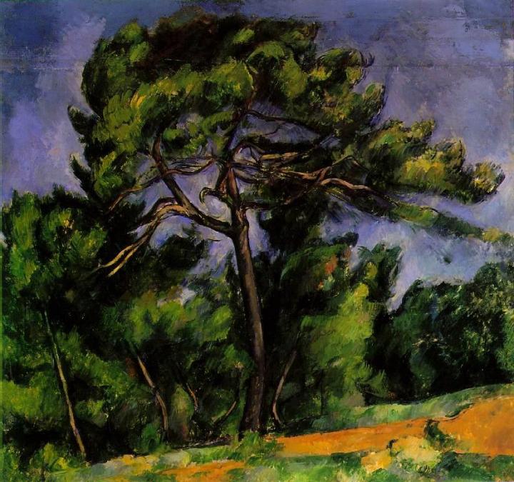 The Great Pine - Cezanne